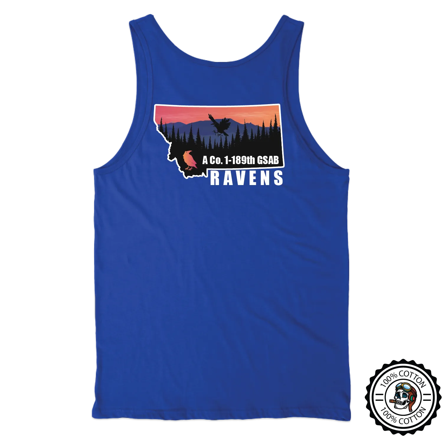 A Co, 1-189 GSAB "Ravens" Tank Tops