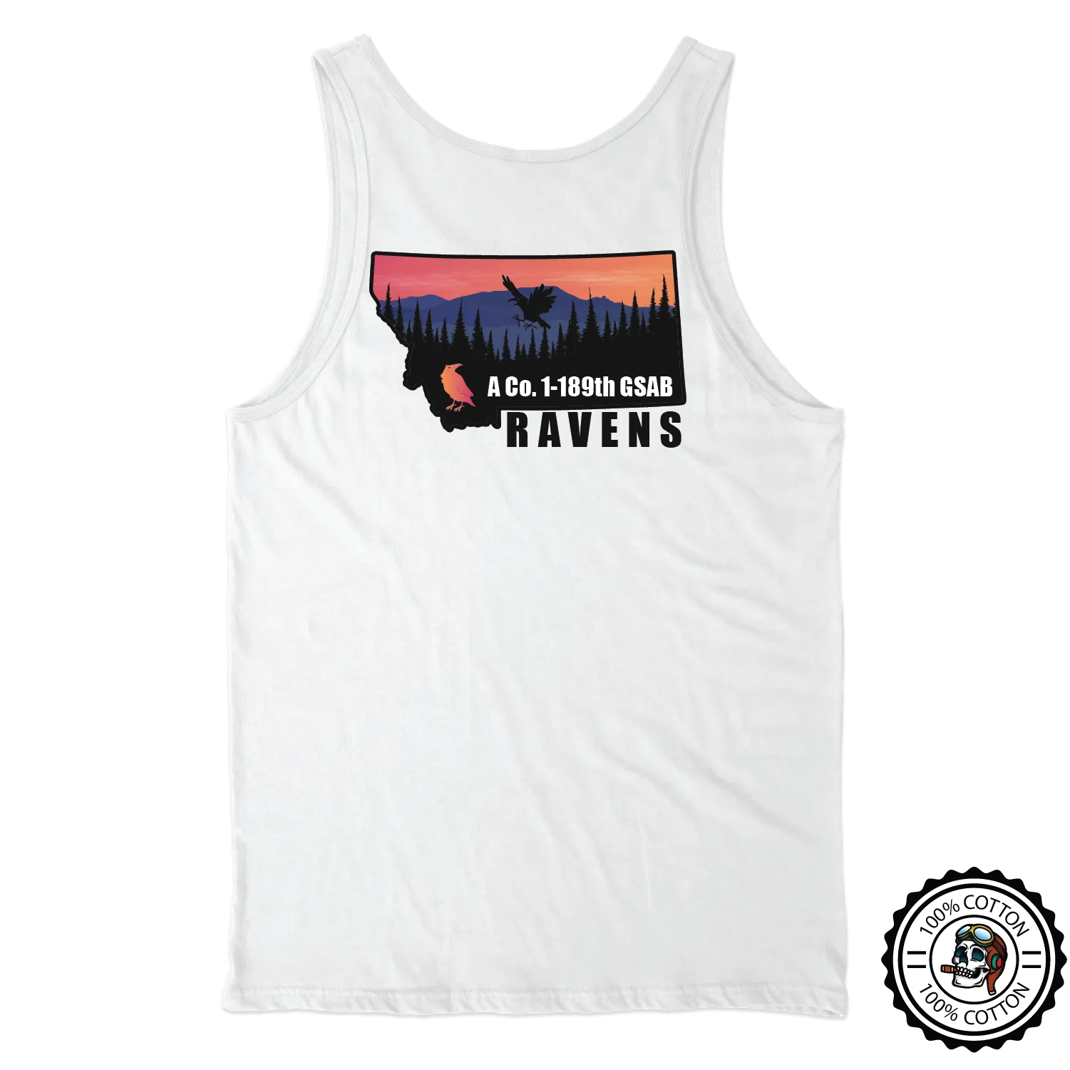 A Co, 1-189 GSAB "Ravens" Tank Tops