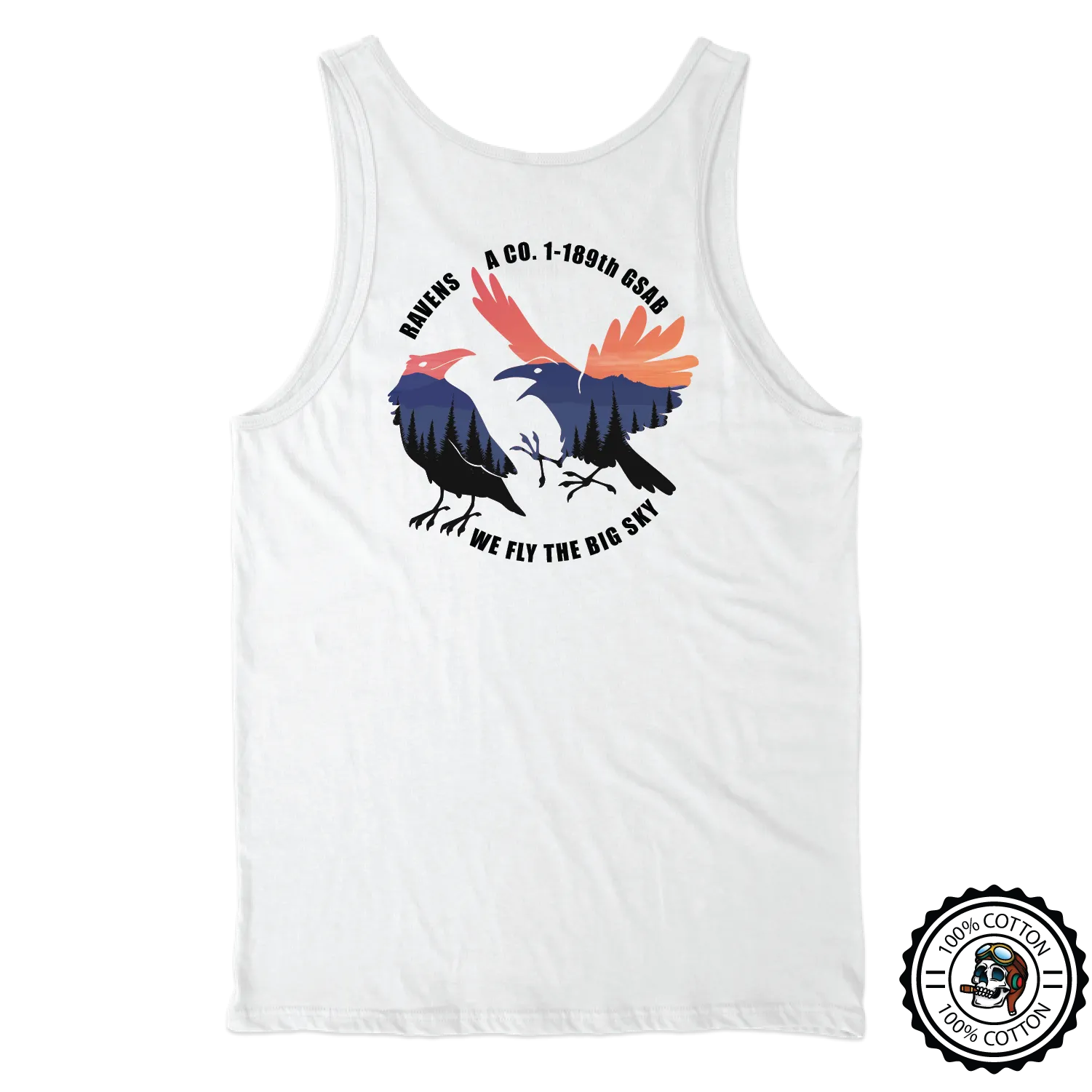 A Co, 1-189 GSAB "Ravens" V2 Tank Tops
