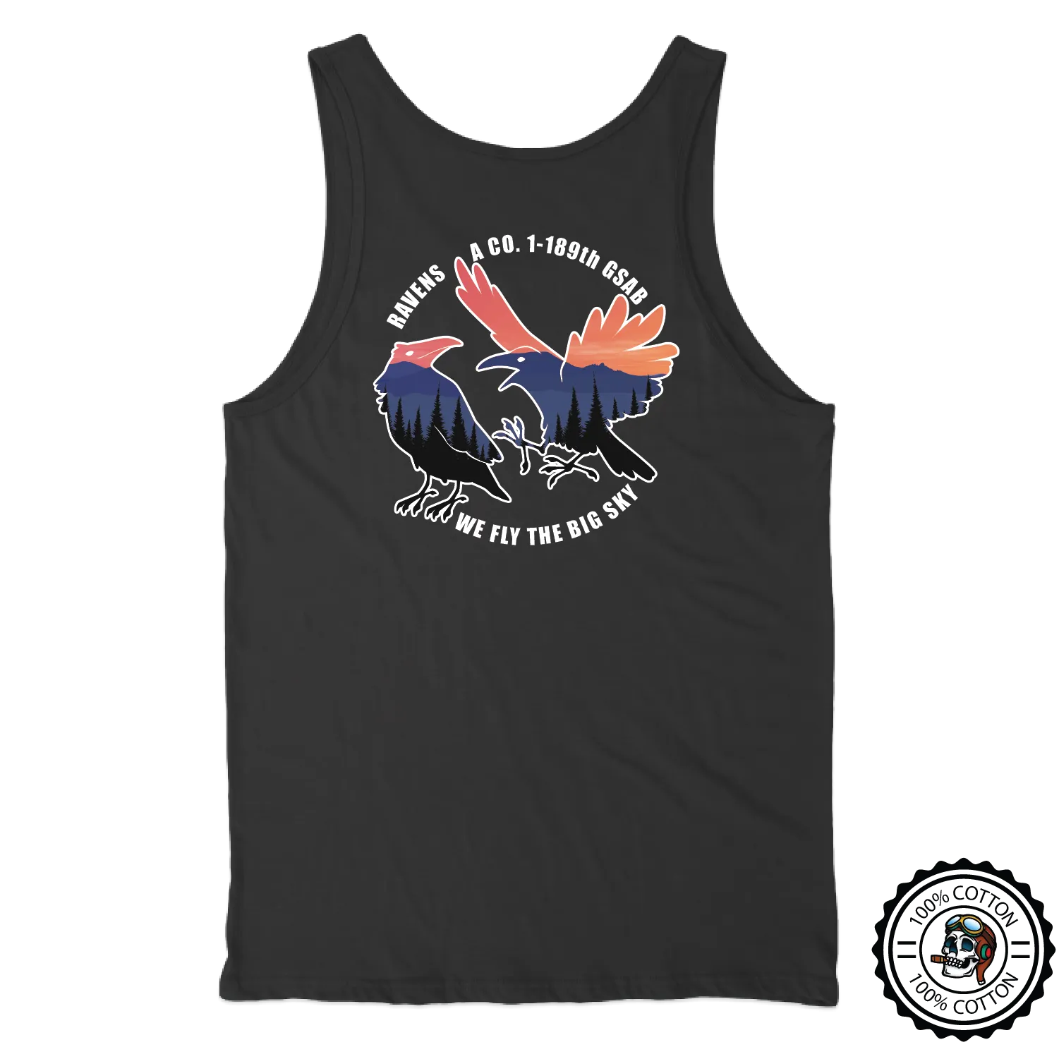 A Co, 1-189 GSAB "Ravens" V2 Tank Tops
