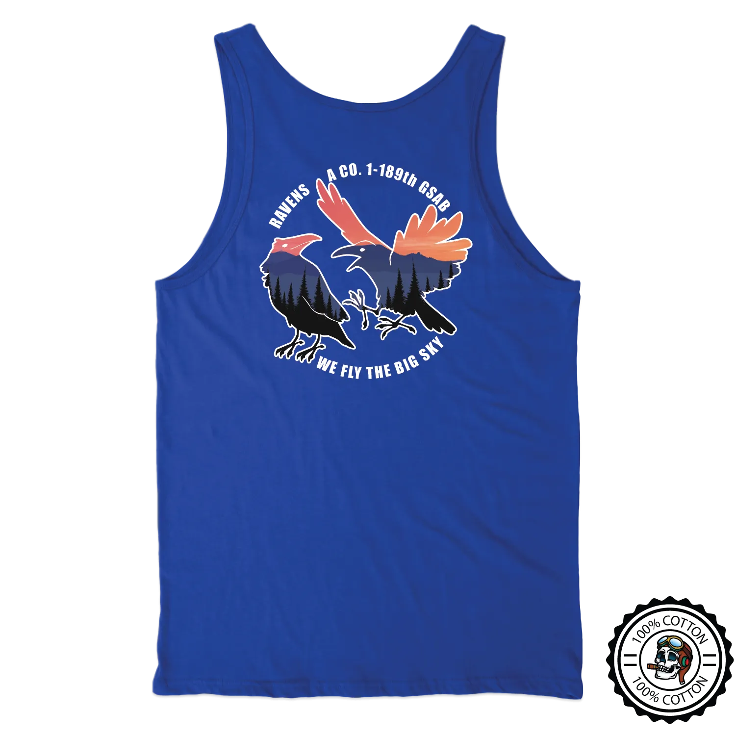 A Co, 1-189 GSAB "Ravens" V2 Tank Tops