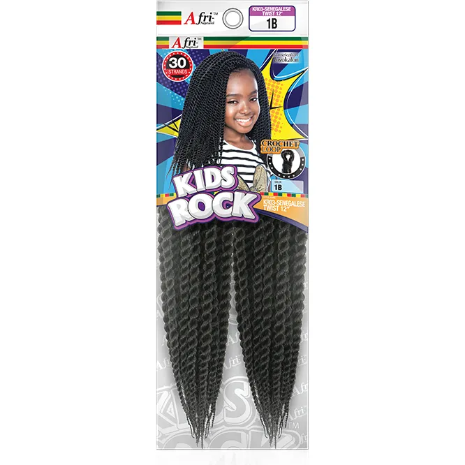 Afri-Naptural KIDS ROCK SENEGALESE TWIST 12" (KR03)