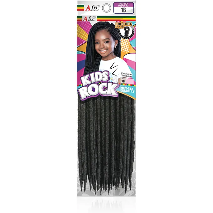 Afri-Naptural: Kids Rock™ Silk Dreads 12" (KR02)