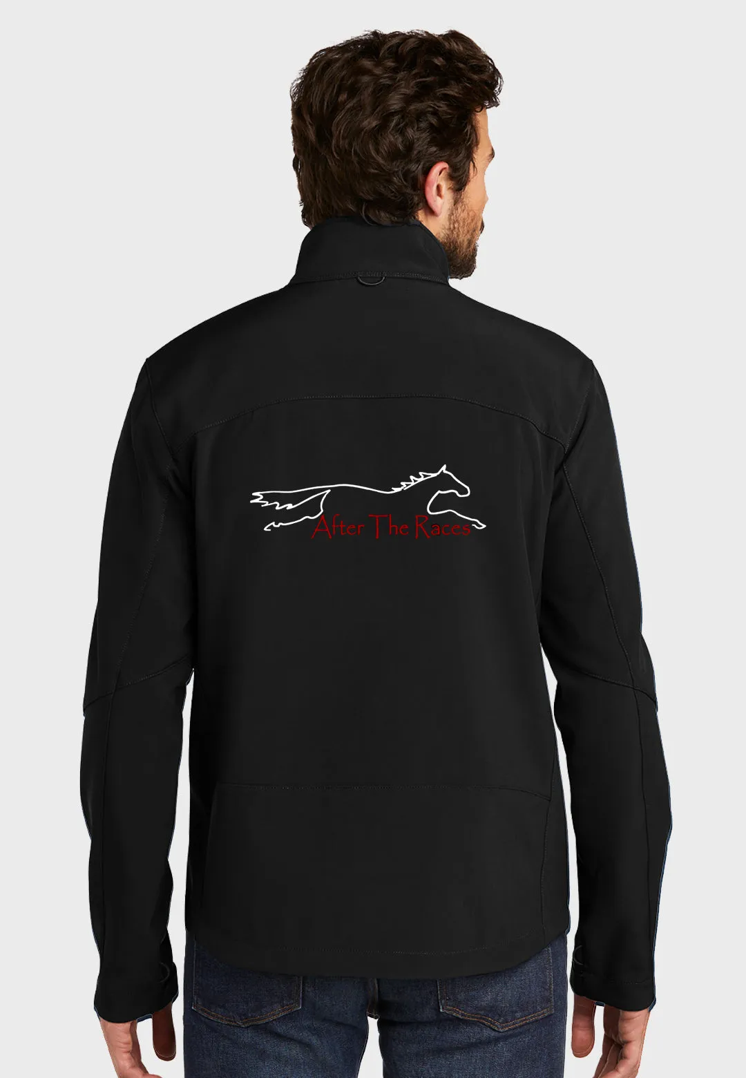 After the Races Mens Eddie Bauer Soft Shell Jacket - 2 Color Options