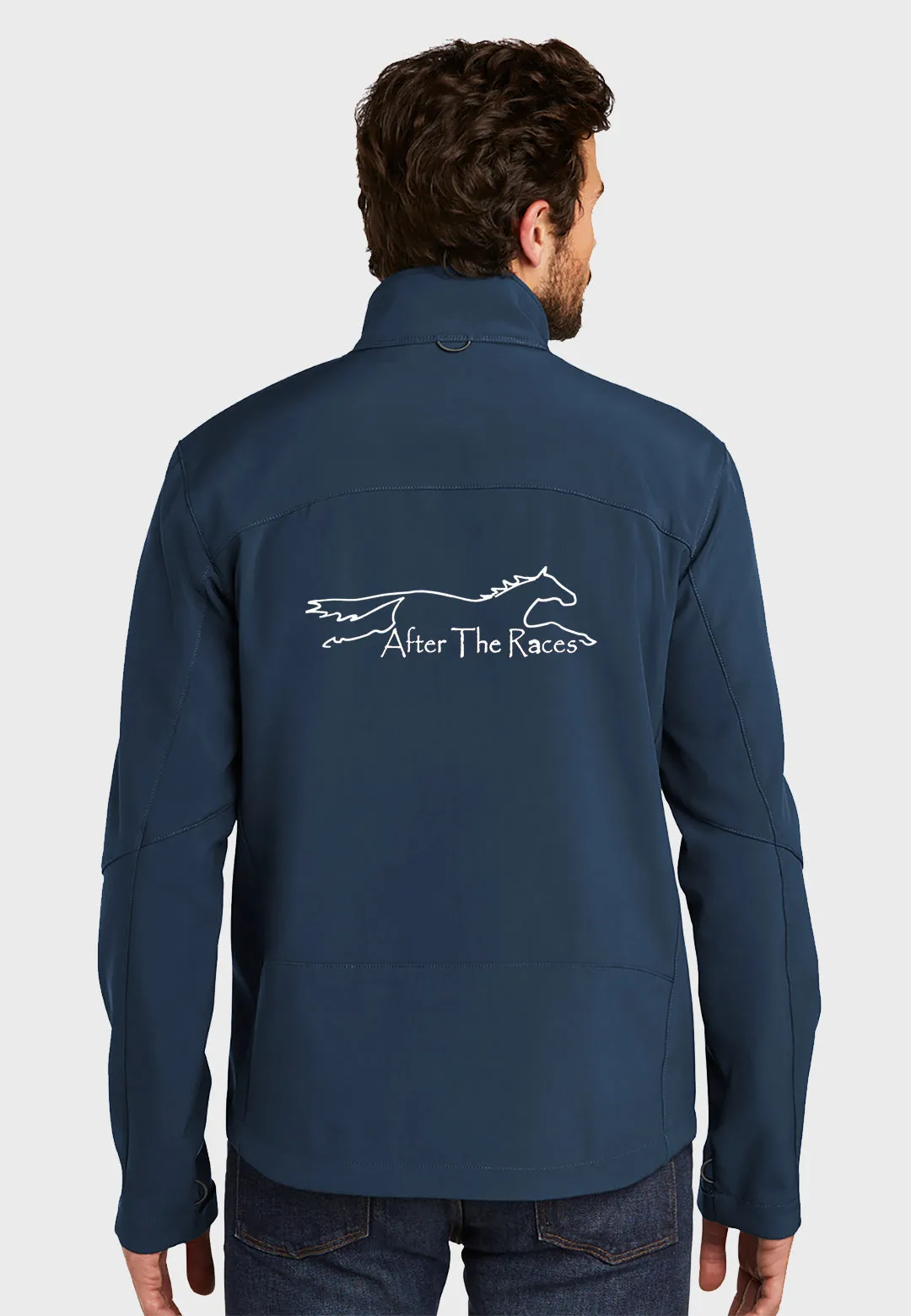 After the Races Mens Eddie Bauer Soft Shell Jacket - 2 Color Options