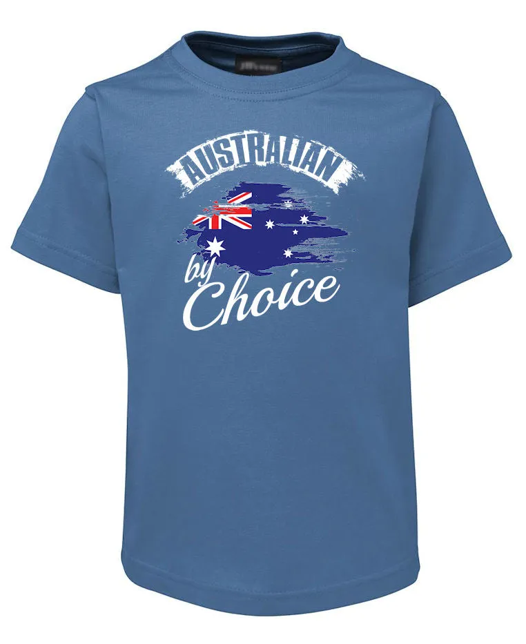 Australian by Choice Childrens Citizenship T-Shirt (Various Colours)