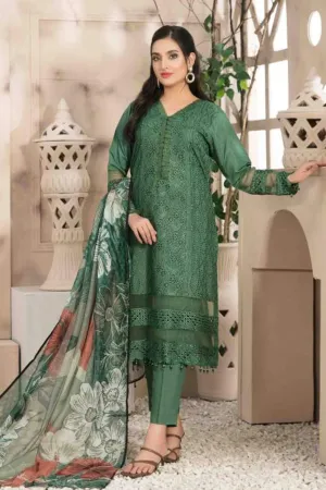 Ayra by Tawakkal Stitched 3 Piece Viscose Shiffli Collection'2022-A-7574