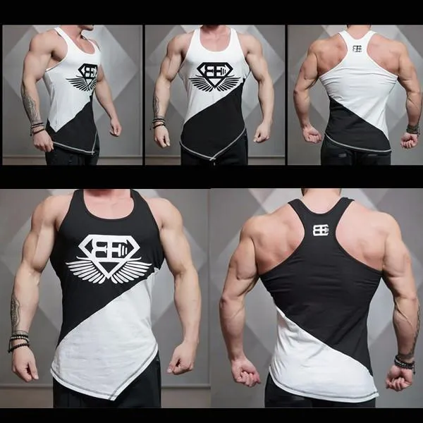 bodybuilding men tank tops