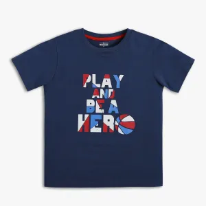 Boy's Regular Fit Graphic T-Shirt