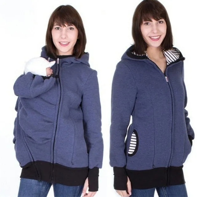 Casual Maternity Hoodie