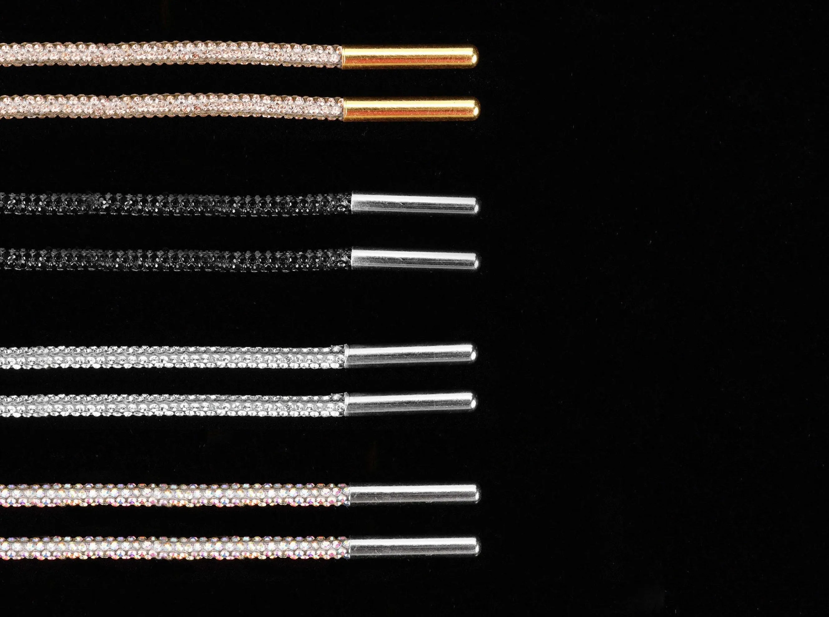 Crystal shoe laces