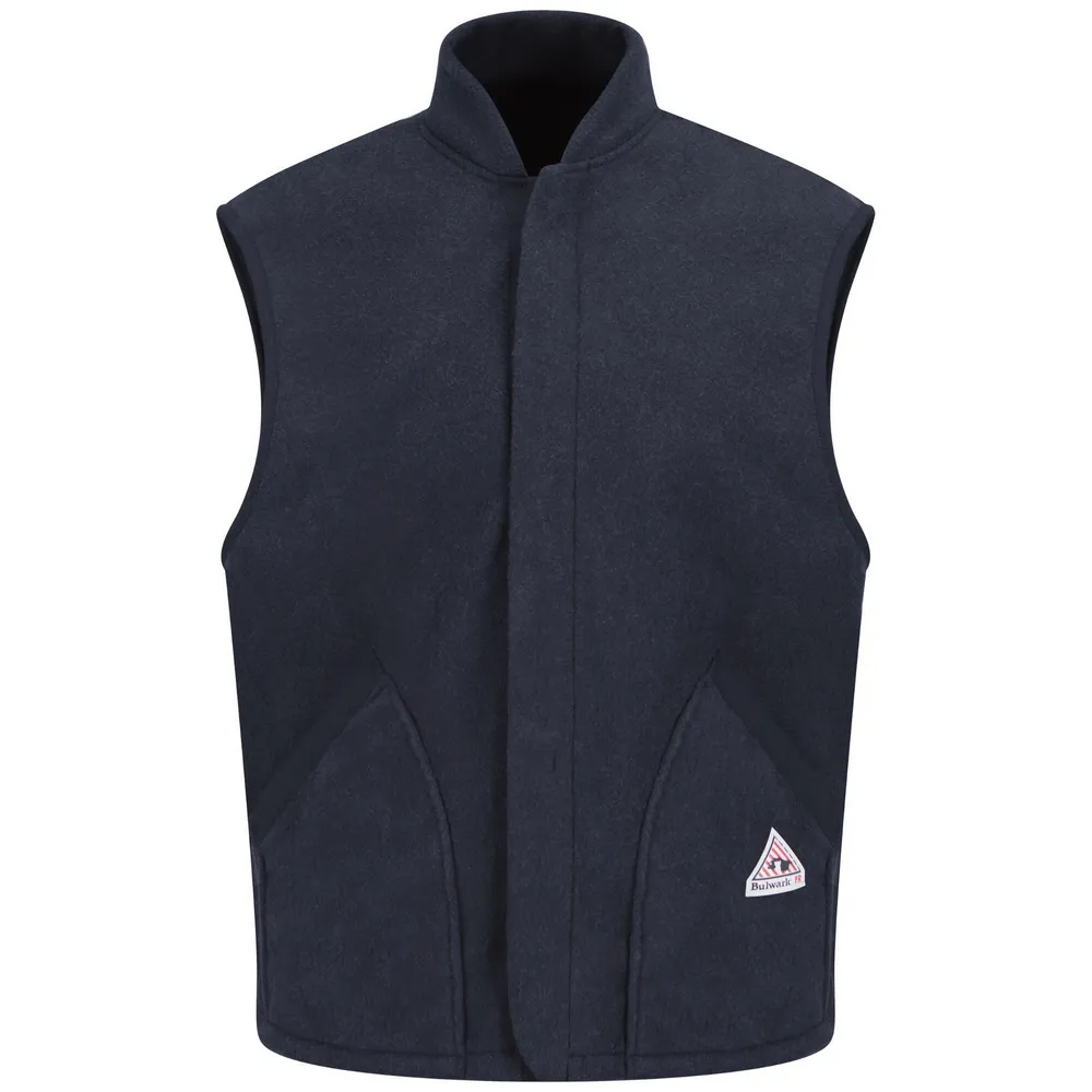 FLEECE FR JACKET LINER - NV-Navy | Bulwark LMS6