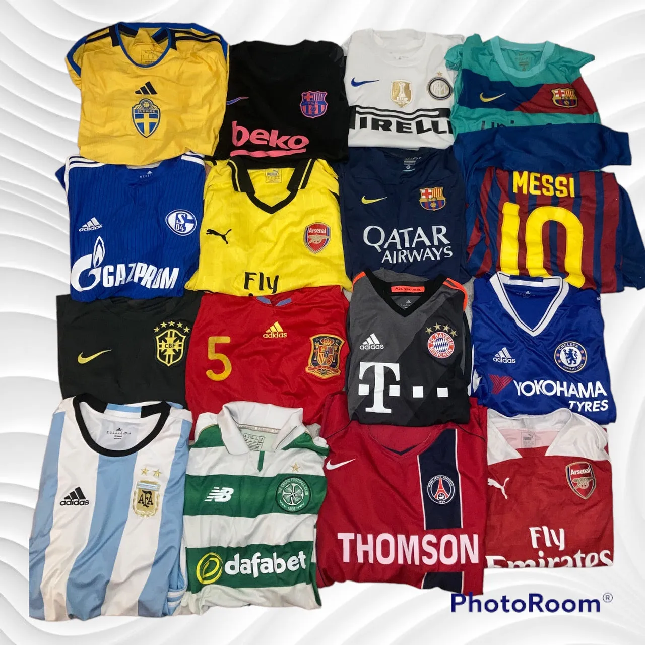 Football Tops 10 PCS - Mixed Lot guarantee profit
