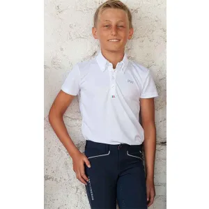 For Horses Boy's Toby Short Sleeve Competition Shirt