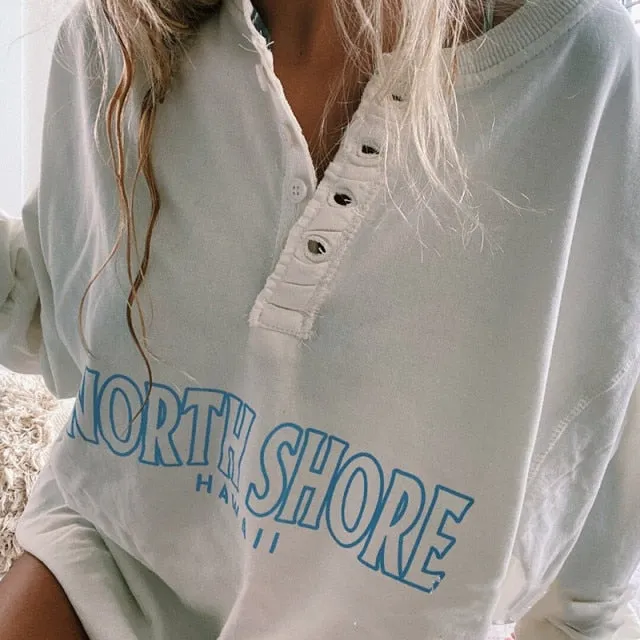 Gray Streetwear Loose Casual Woman Hoodie O Neck Pullovers Long Sleeve Autumn Elastic Women Sweatshirt Tops  Fashion