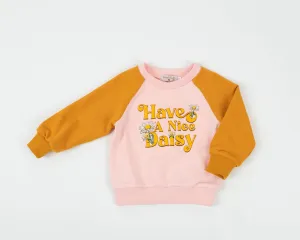 Have a Nice Daisy Retro Sweatshirt