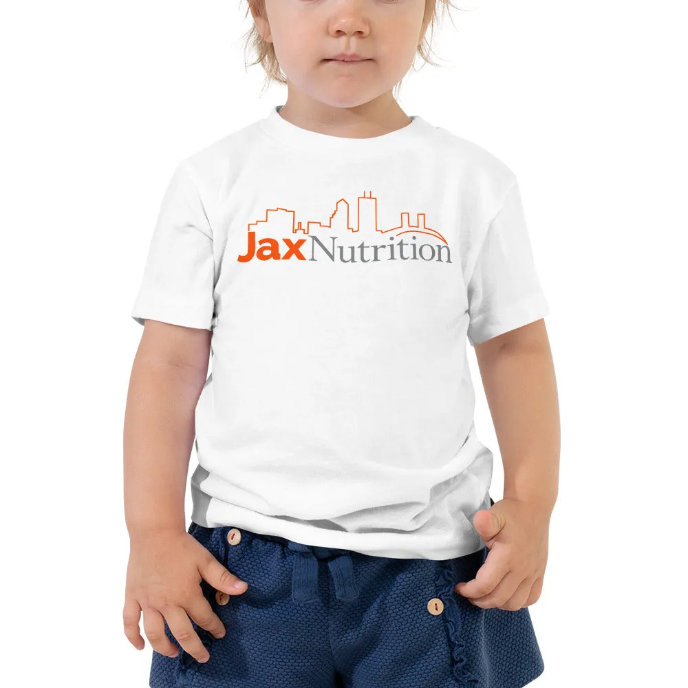 Jax Nutrition Full Color Logo Toddler Short Sleeve Premium Tee (Bella   Canvas 3001T)