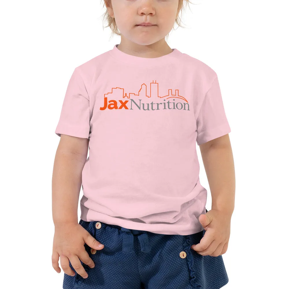 Jax Nutrition Full Color Logo Toddler Short Sleeve Premium Tee (Bella   Canvas 3001T)