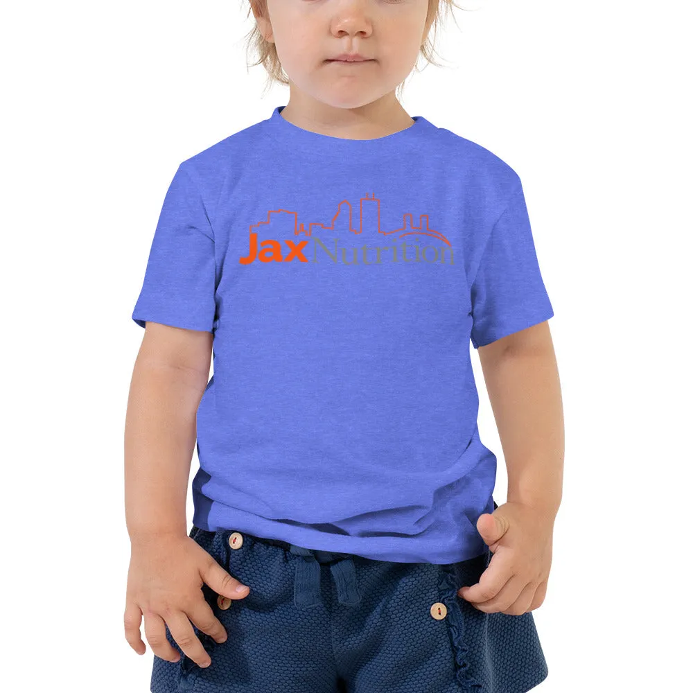 Jax Nutrition Full Color Logo Toddler Short Sleeve Premium Tee (Bella   Canvas 3001T)