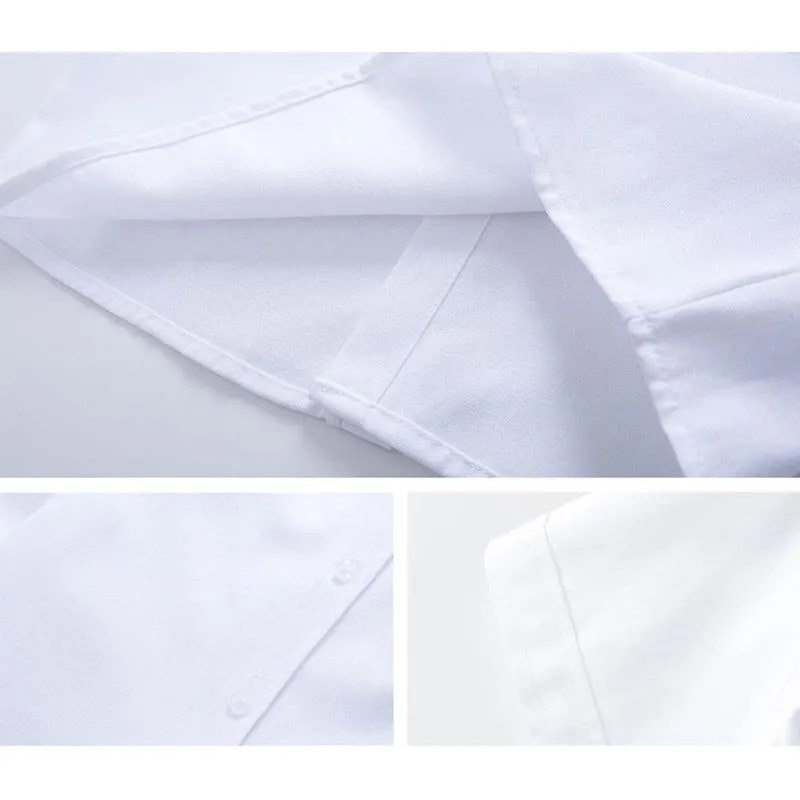 Kids' Classic White Summer Shirts for Kids