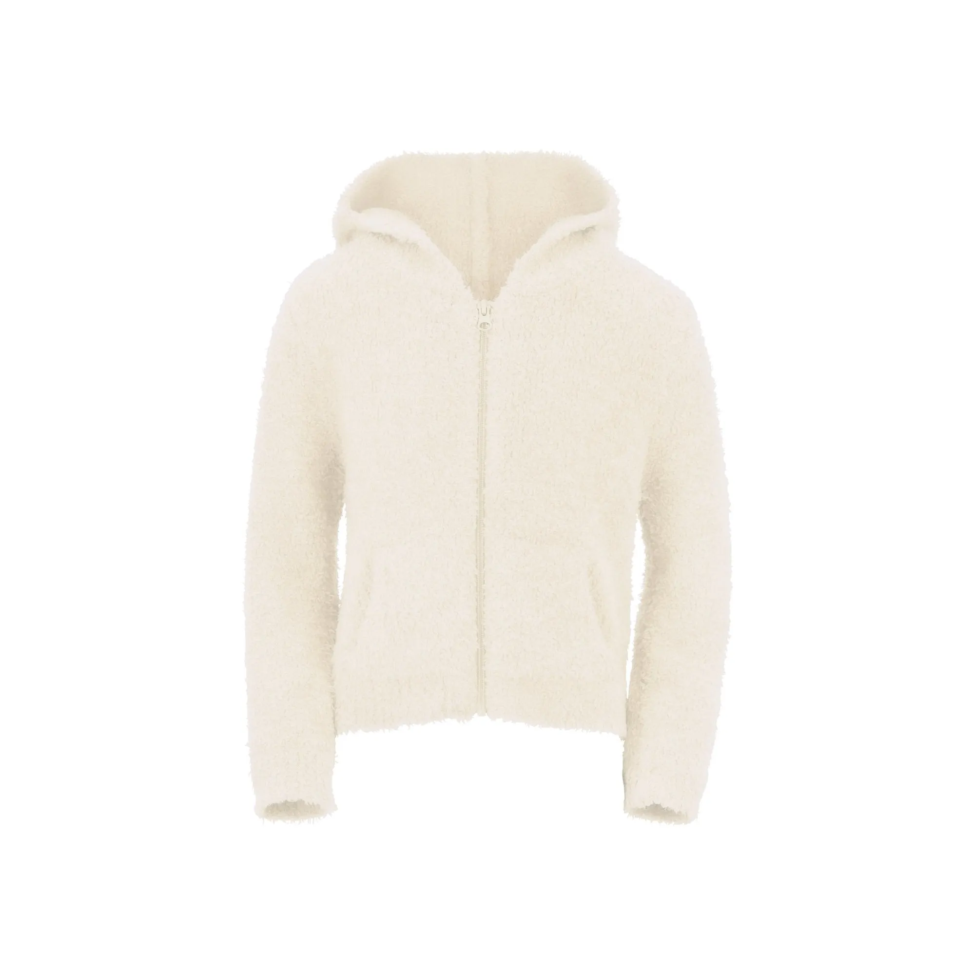 KIDS COZY KNIT HOODIE | BONE