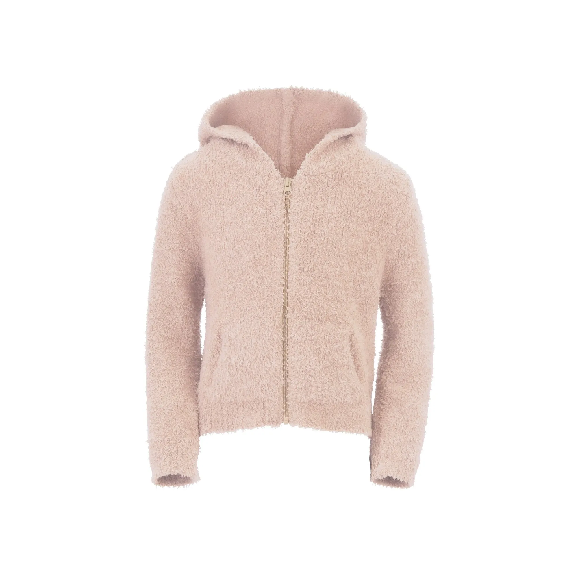 KIDS COZY KNIT HOODIE | DUSK