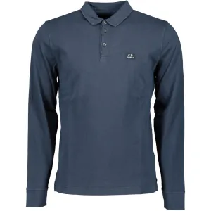 Long Sleeve Logo Patch Polo Shirt