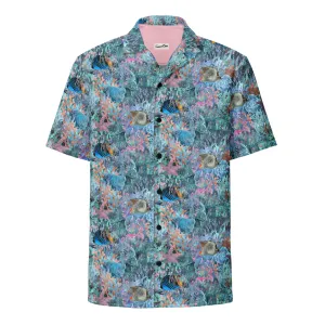 Marine Life Party Button Down Hawaiian Shirt