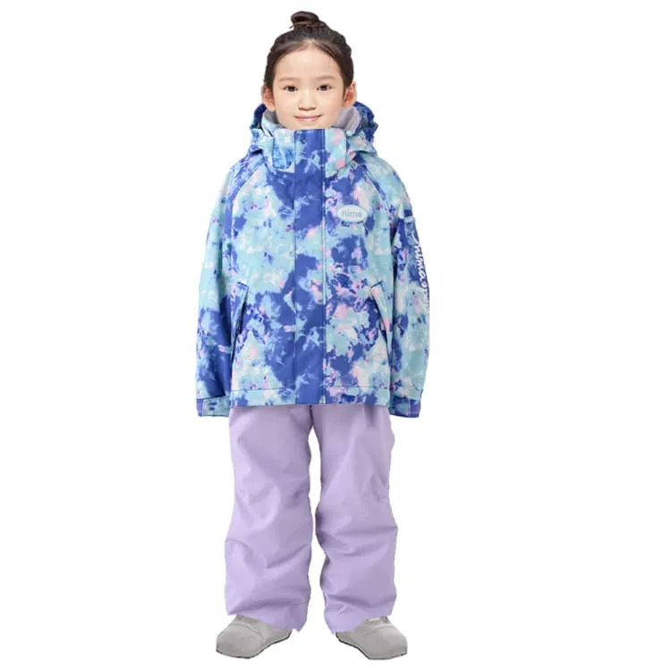 Nima Kids Snow Suits-BLUE FLOWER (Japanese Brand)