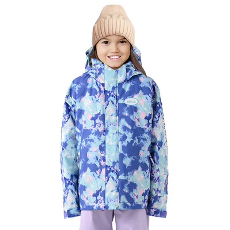 Nima Kids Snow Suits-BLUE FLOWER (Japanese Brand)