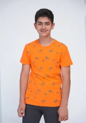 Orange Tree Graphic T-Shirt