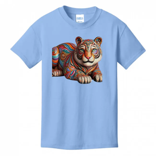 Paisley Tiger Girl's T-shirt