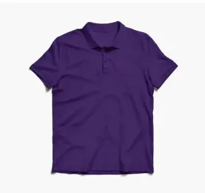 PURPLE POLO TEE