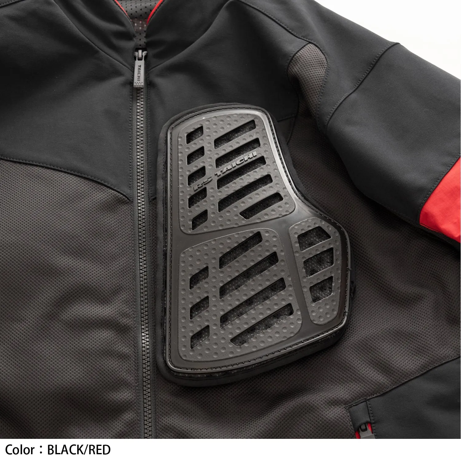 QUICK DRY RACER JACKET BLACK/ RED RSJ342 (NEW FOR SPRING 23)