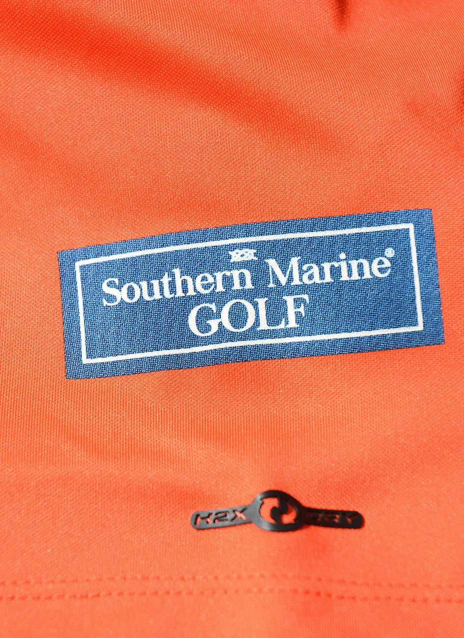 Southern Marine's Golf Polo Shirt - The Eaton in Orange     ON SALE