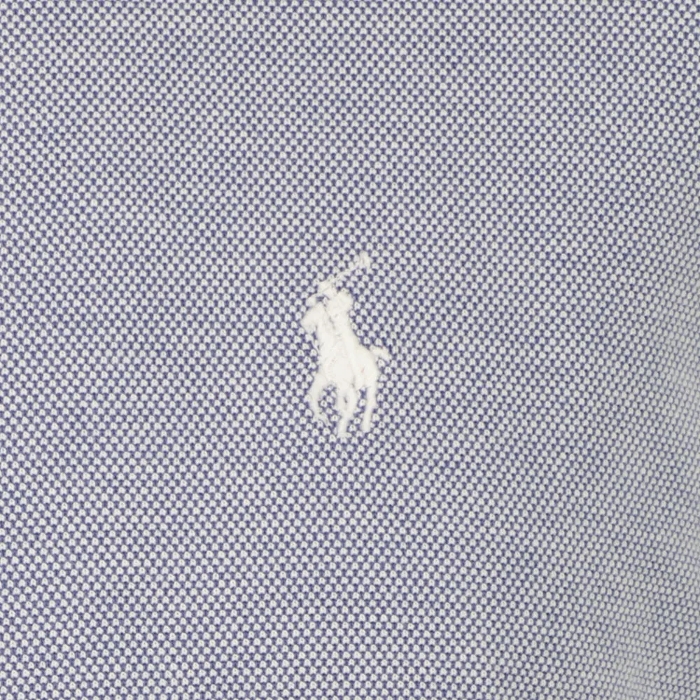 Stretch Mesh Logo Polo Shirt