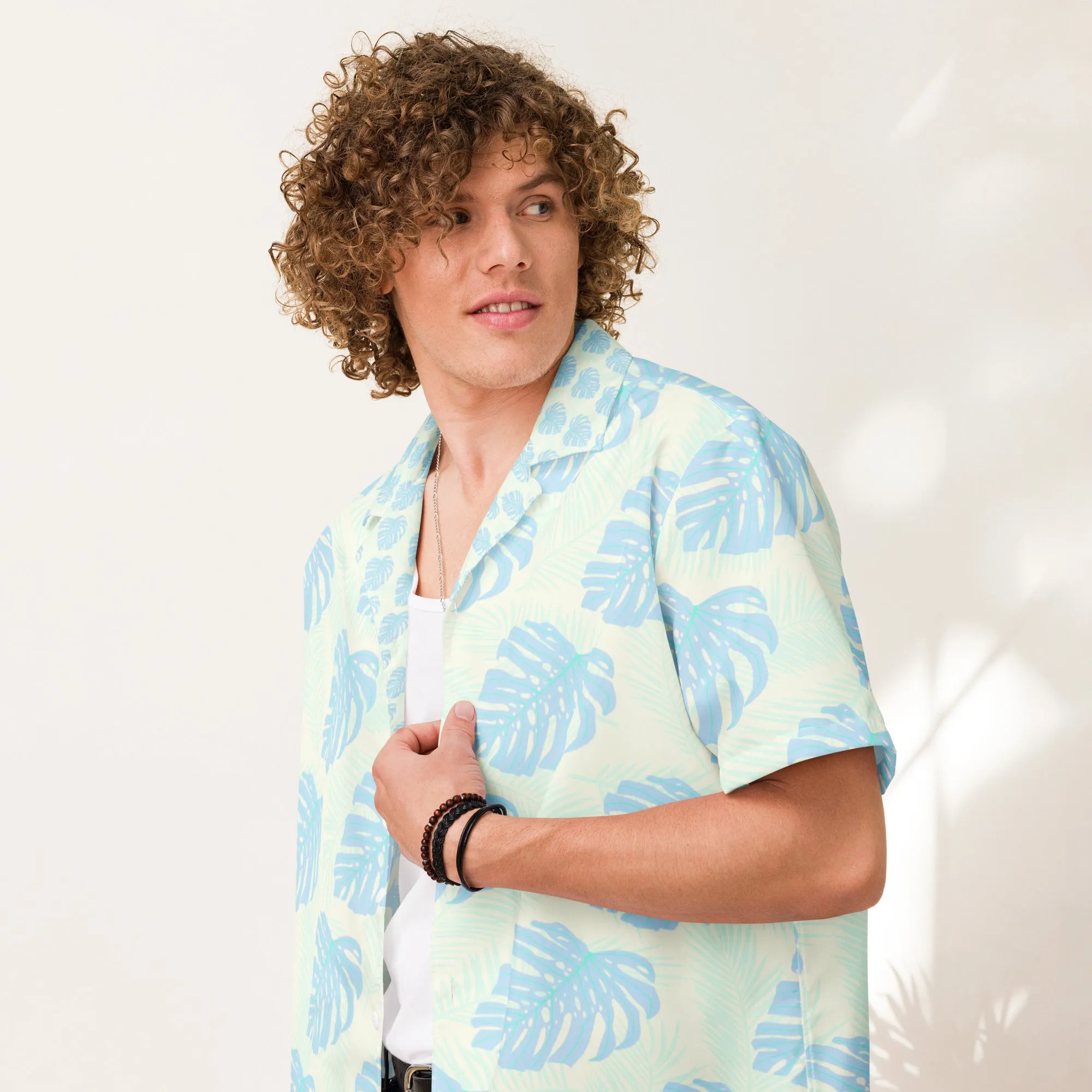Vintage Hawaii Floral Button Down Hawaiian Shirt