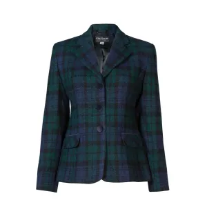 Women's Harris Tweed Jacket - Melanie - Black Watch
